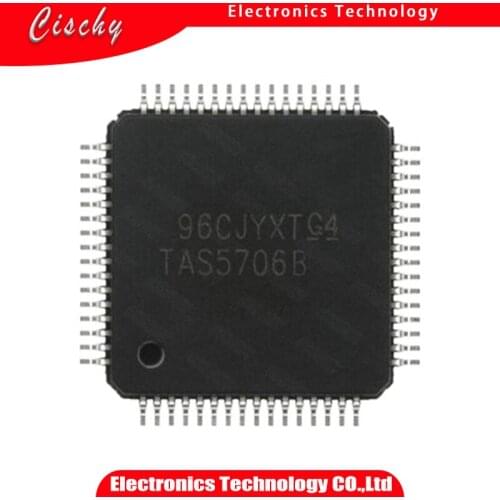 1pcs/lot TAS5706B TAS5706 QFP64 LCD digital audio amplifier IC In Stock