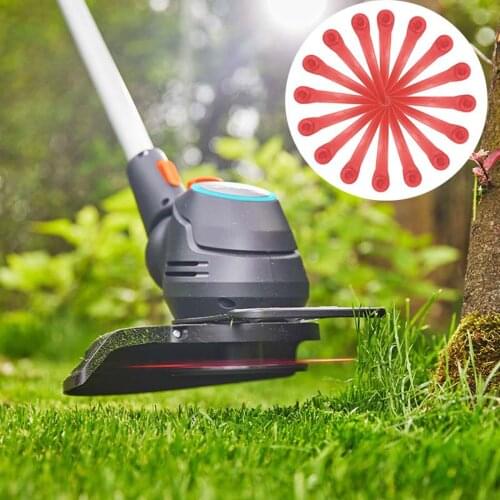 22Pcs Plastic Grass Trimmer Blades Replacement For Gardena 9823 Replacement Graden Supply Lawn Mower Accessories