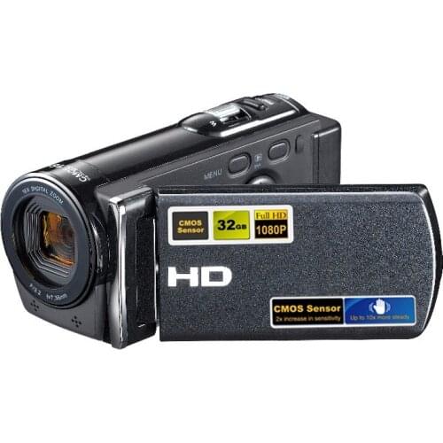 Freeshipping 3.0 Inch 12MP 720P HD Video Camera With 16X Digital Zoom Digital Video Camera Mini Camcorder Voice Recording