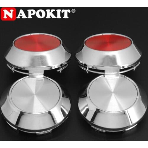 4PCS/lot 68MM/62mm Car Wheel Center Hub Caps for Enkei Vossen SSR Volk Rays Advan Wheel Rim Car Styling Accessories