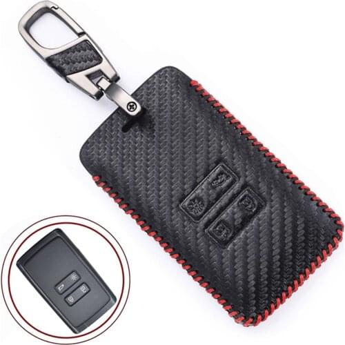 Car Key Cover Case Holder For Renault-Captur Clio Megane Koleos Kadjar Accessory