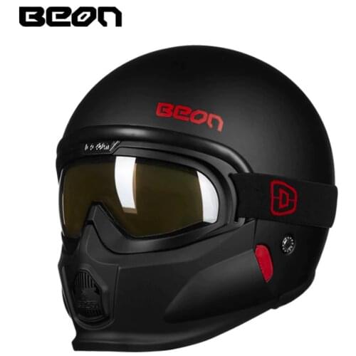 BEON B703 MODULAR MOTORCYCLE HELMET WITH GOGGLE шлем для мотоцикла casco moto capacete de moto Casque de moto
