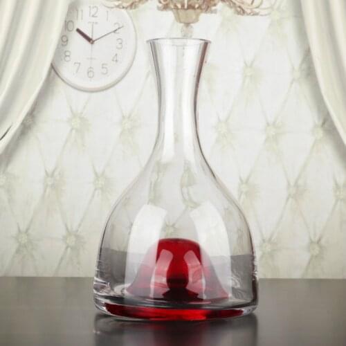 Lead-Free Crystal Decanter 1500ml With Cork Wine Dispenser Red Wine Rapid Sweep Wine Multi-Purpose Whiskey Bottle Separator