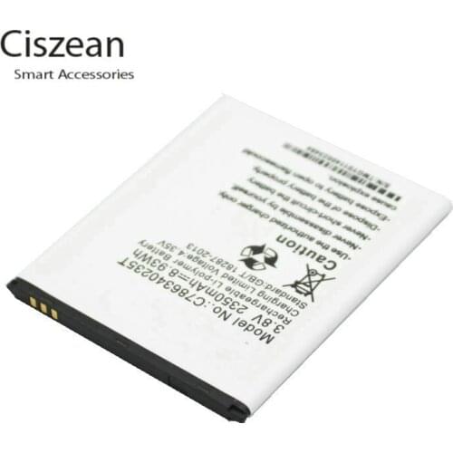 Ciszean 1 x 3.8V 2350mAh Replacement C786340235T Li-ion Battery For BLU Studio 5.5S D630 D630L D630U + Tracking Code