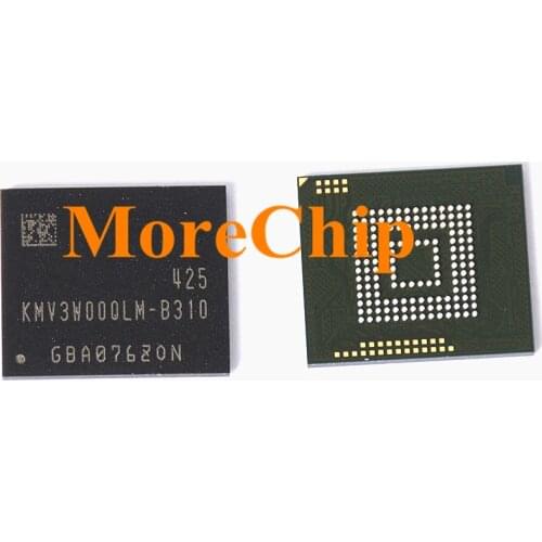 For Samsung S3 I9300 eMMC Memory Nand Flash Chip IC KMV3W000LM-B310 12 pcs/lot