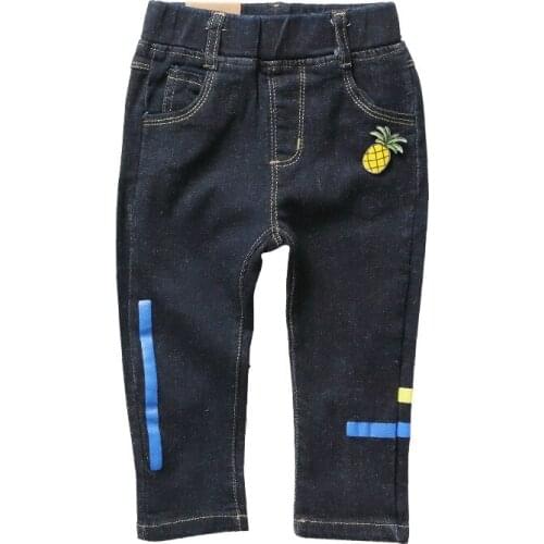 Winter Jeans for Boy Children Clothing Velvet Thicker Warm Pants Kids Casual Sport Pants Jeans Garcon Boys Fashion Stretch Jeans