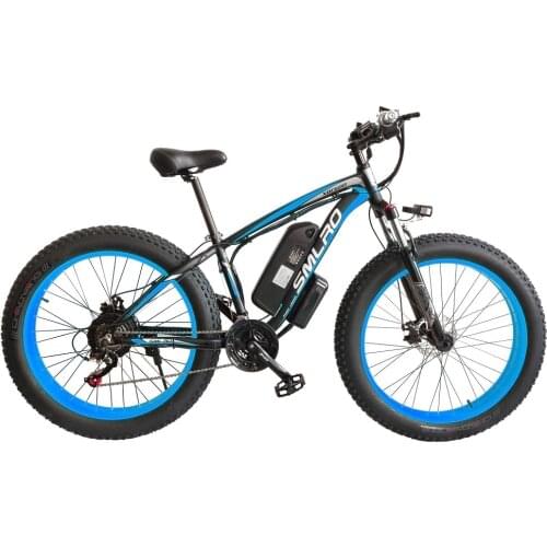 Electric Bike 1000W Snow Bike Electric Bicycle Electric Mountain Bike 26 Inch 4.0 Fat Tire Ebike 48V17Ah Lithium Battery