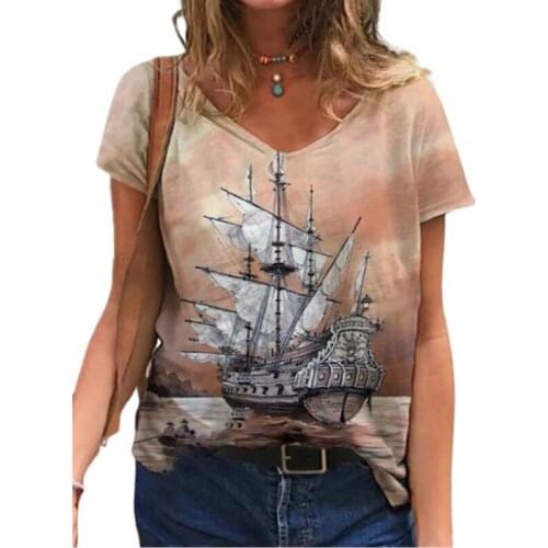 Women Summer Oversize T-shirt Fashion Flower Print Casual Short Sleeve Ladies Plus Size Top 3xl Loose Female Streetwear T Shirts
