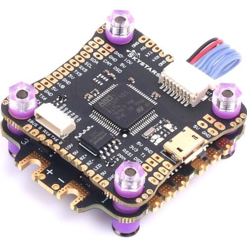 Skystars Stack F405 3-6S Flight Controller BLheli KO45 45A/ KO55 55A/ KO60 60A ESC for RC Drone FPV Racing