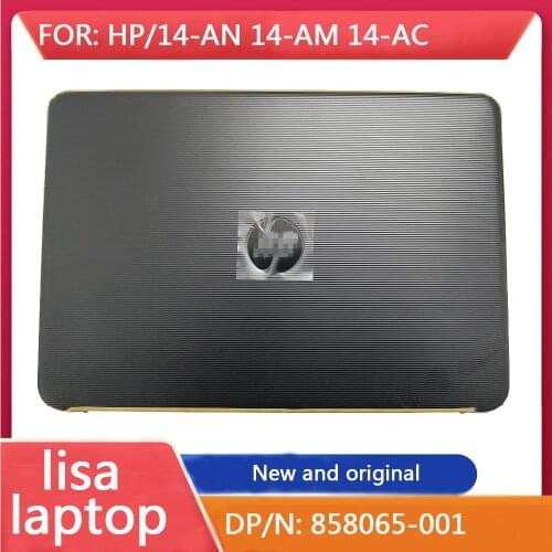 Suitable For HP 14-AN 14-AM 14-AC Notebook LCD Back Cover A Shell Black Stripe 858065-001 Brand New