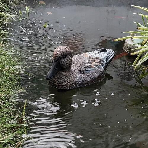 Duck Decoy Highly Realistic Duck Garden Decorate PE Scare Decoy for Hunting Shoot Duck Outdoor Hunting Decoy low head Gadwall