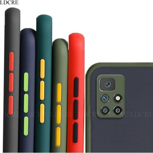 For Xiaomi POCO F3 Case POCO F3 X3 M3 Pro Cover Silicone Matte Transparent PC Rubber Silm Case For Xiaomi POCO F3 Case