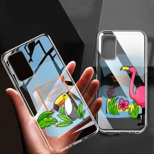 Nordic watercolor summer Phone Cases for Samsung Galaxy S20 Plus Ultra S10E S6edge S7edge S8 S9 Plus S10lite S10 Plus S20lite