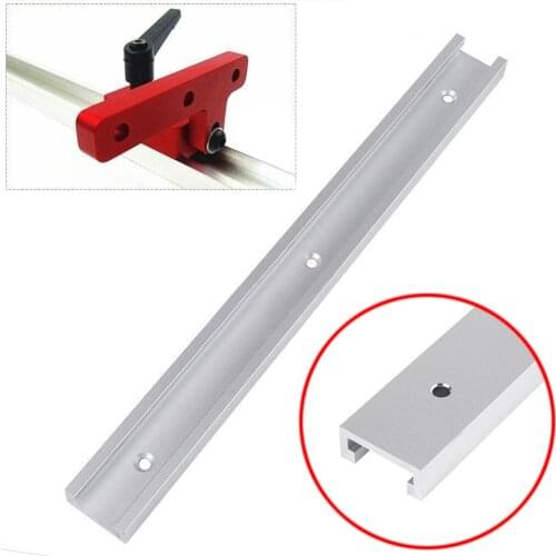 1pc New 300mm T-track T-slot Router Table Saw Aluminum Alloy Slot Woodworking