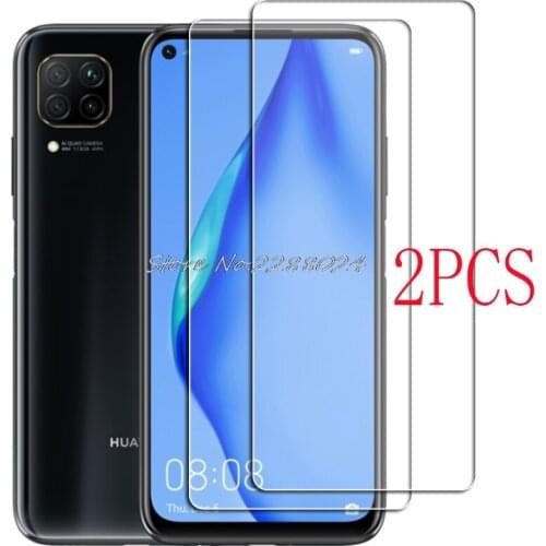 2PCS Huawei P40 lite 6.4" Tempered Glass Protective JNY-L22A, JNY-L02A, JNY-L22B Screen Protector Glass Film phone Cover