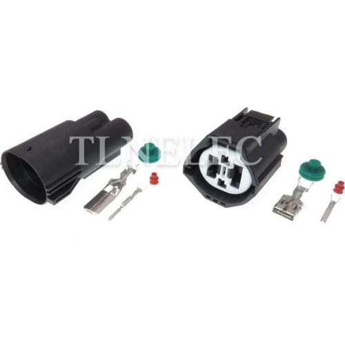 7283-8497-90 4 Pin Way Male Female Heat Dissipating Fan Compound Connector for Car Ford Focus Volvo Land Rover