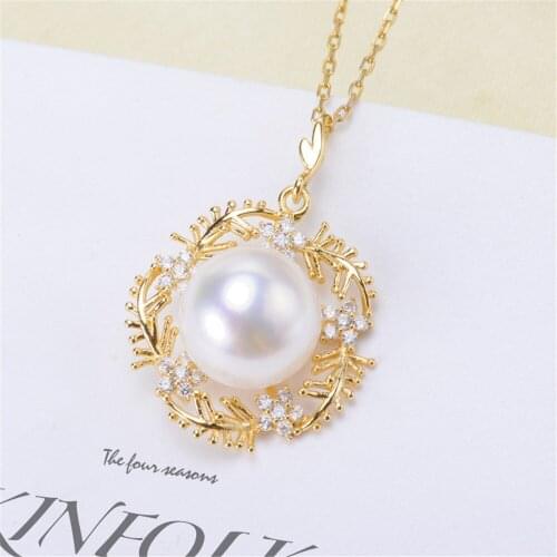 925 Silver Half Hole Eye Pins Beads End Caps Top Drilled Pendant Bails Connector For DIY Jewelry Accessories No Pearl No Chain