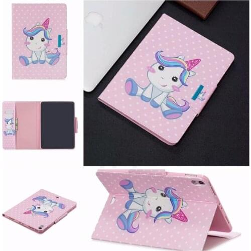 Case For Apple iPad Pro 11 2018 Stand PU Leather Protective Case Smart Cover Auto Sleep/Wake Case For iPad Pro 11" Case