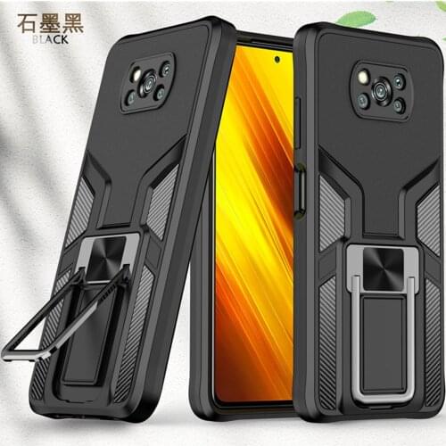 Poco F3 X3 Pro X 3 NFC Shockproof Case for Xiaomi Poco M3 M 3 Luxury Case Mi Poco X3 Pro Military Back Panel Cover Poco F3 Funda