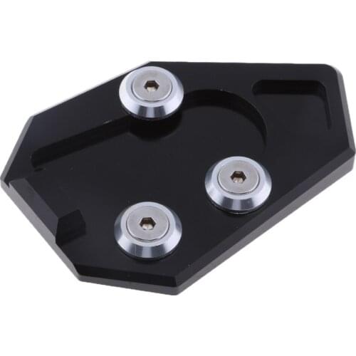 Black Kickstand Side Stand Enlarge Extension Plate Fit For CB1000R 2008