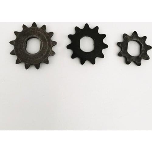 Electric scooter engine 9T /10T/ 11T / 13T gear with 25H / T8F/428/ chain pinion suitable for MY1020 BM1109 DC motor