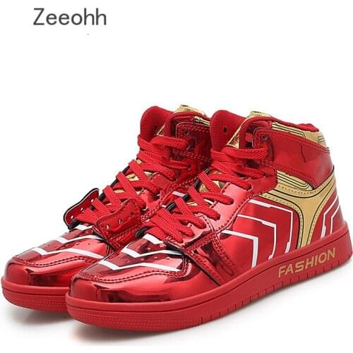 2020 Autumn Winter High top Mens Sneakers Couple Shoes Outdoor Hip-hop High Mens Casual Shoes Zapatillas Hombre Deportiva