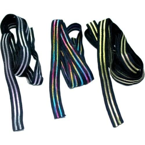 New pop 1cm color elastic band elastic rubber flat rubber band color elastic pants fine clothing accessories pants waist pants