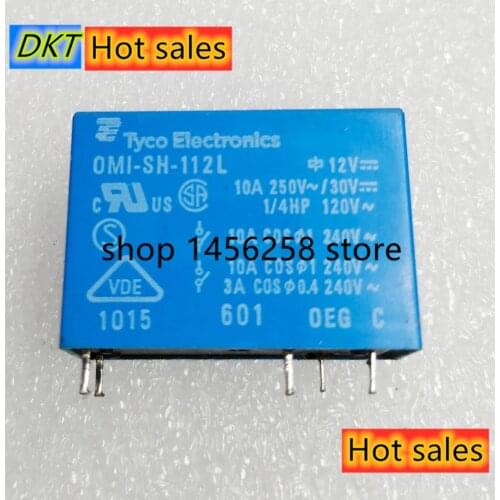 OMI-SH-112L 12VDC 5PIN 10A OMI-SS-112L SMI-S-112L