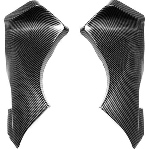 Fit For KAWASAKI ZX-6R 2005 2006 Carbon Fiber Paint Front Dash Lower Handle Cover Fairing