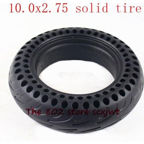 Size 10.0x2.75 Solid Tyre 10*2.75 Tubeless Tire for 10'' Electric Skateboard Hoverboard Avoid Non-Pneumatic Anti-puncture