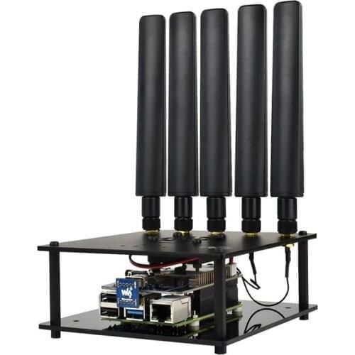 SIM8200EA-M2 5G HAT ,EU version,With Antennas,5G/4G/3G Support, Snapdragon X55 Onboard, Multi Mode Multi Band