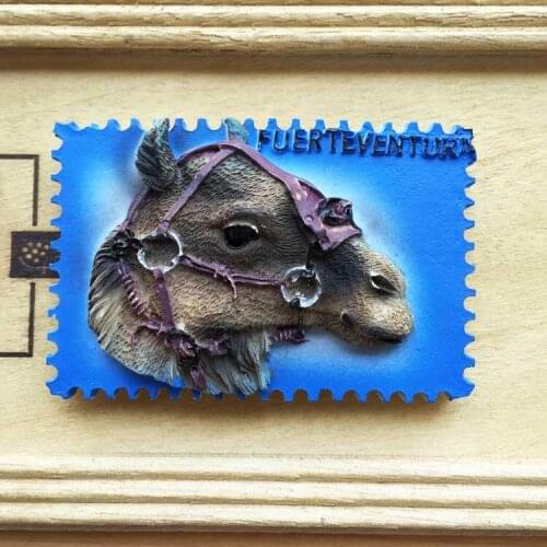 Spain Fuerteventura travel refrigerator stereo camel creative tourism souvenir