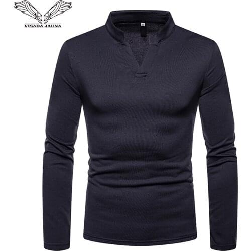 VISADA JAUNA Men's Warm Shirts
