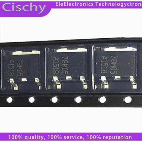 10PCS L7805CD2T L7805C2T L7805 TO-263