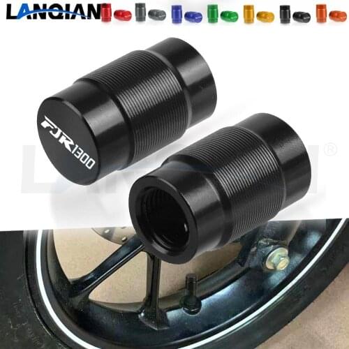 For Suzuki FJR1300 Motorcycle Aluminum Wheel Tire Valve Stem Caps DL1000 FJR 1300 2003-2017 2013 2014 2015 2016 Accessories