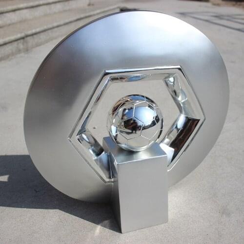 Free shiping French Champions trophy Cup 44cm Height The Football 1:1Trophy Nice Gift for Soccer Souvenirs Award for Champions