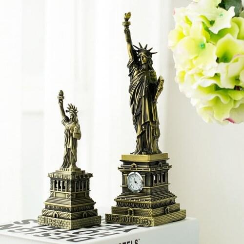 Large USA retro Statue of Liberty model tourist souvenir ornaments photography props decorations dies wedding