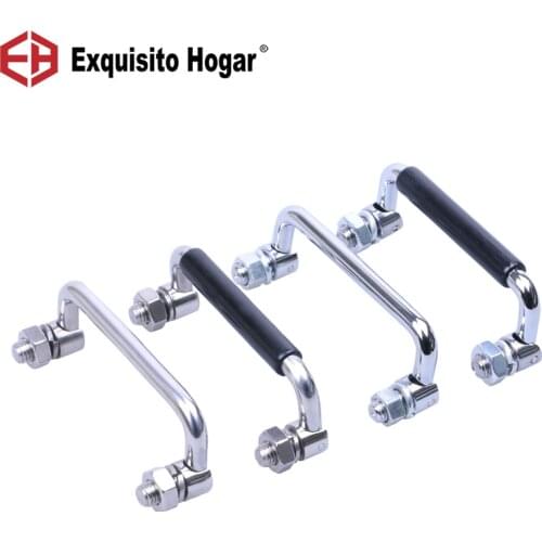 DIY Hold-all Toolbox Instrument Machinery Industrial Equipment Cabinet Can Turn Folding Pull Handle Hardware