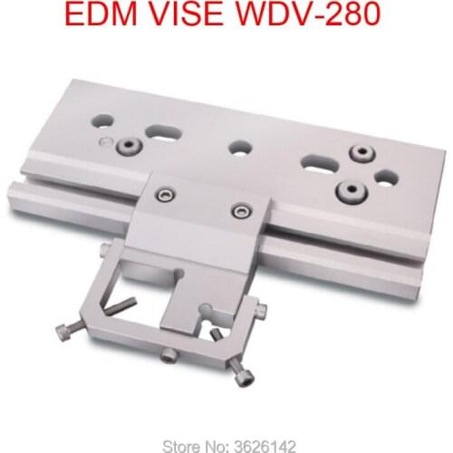 EDM VISE Jig Tools Wire EDM Extensions Clamp Stainless Precision Vise WDV-280 for EDM Machine
