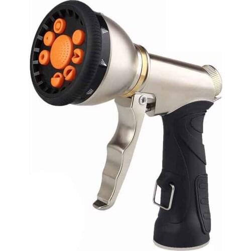 Hose Nozzle Hose Sprayer Heavy Hose Nozzle with 9 Adjustable Modes Garden Hose Nozzle