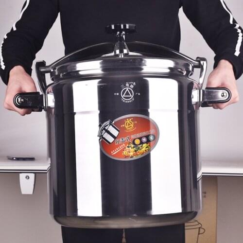 Commercial pressure cooker large capacity explosion-proof household restaurant big aluminium alloy press pot stewpan soup pan