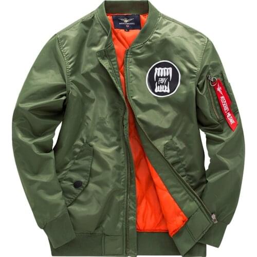 Autumn And Winter New Air Force Pilot Plus Fat Plus Size Cotton Jacket Cotton Jacket Men Holding Ball Suit Fashion Tide Clothes