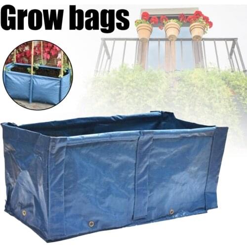 Rectangular Planting Bag Large Capacity Plant Growing Container Bag for Garden Courtyard Balcony SCVD889