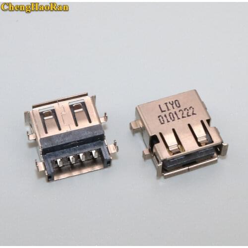 ChengHaoRan 5-20pcs For Lenovo G450 G455 G460 G530 G560 G565 Z460 Z465 Z560 Z565 N500 G460AX USB 2.0 jack connector