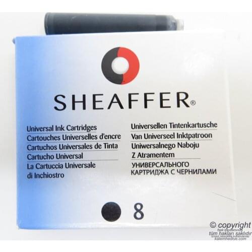 Sheaffer Black Cartridge 8'li Package | Sheaffer Cartridge