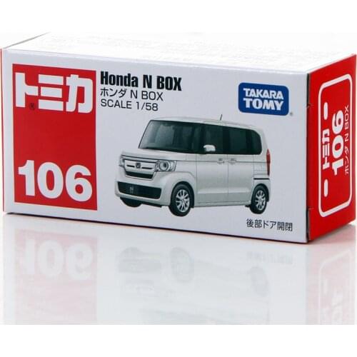 Takara Tomy Tomica 1/58 Honda N Box Metal Diecast Model Vehicle Toy Car New #106