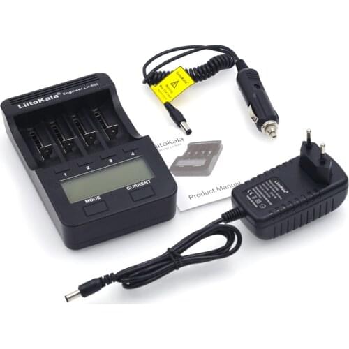 Liitokala Lii500/Lii402/Lii202/Lii100/Lii300/LiiS1 1.2V/3.7V 18650/26650/18350/16340/18500/AA/AAA NiMH lithium battery Charger