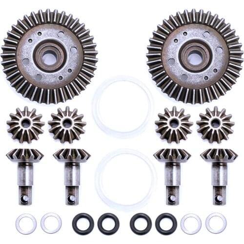 2 Set Differential Gear Assembly Diff Gear for Traxxas Slash 4X4 HQ727 REMO 1/10 RC Car Upgrade Parts Accessories