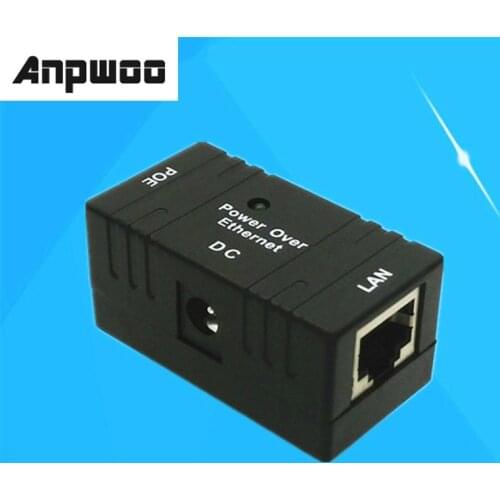 2pcs/lot 10/100 Mbp Passive POE DC Power Over Ethernet RJ45 POE Injector Splitter Adapter For IP Camera Network CCTV Accesory