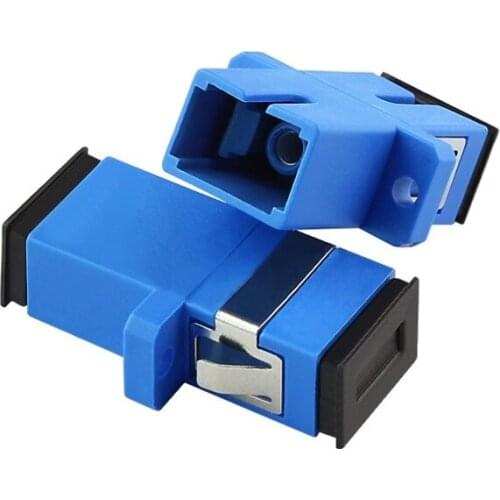 20pcs/lot SC Fiber Optic Adapter SC Flange SC UPC Adaptor Fiber Coupler for digital communications